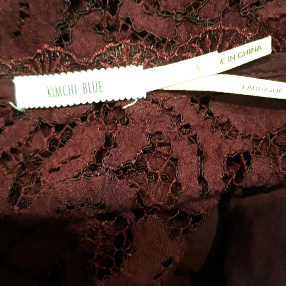 Urban Outfitters KIMICHI BLUE baby doll lace dress - Picture 7 of 7